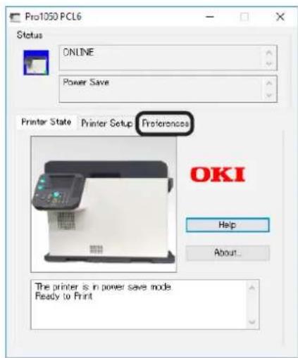 OKI Pro1050 - 状态面板显示 - 1