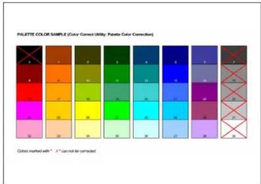 OKI Pro1050 - 点击[打印调色板（Print Palette）]。 - 2