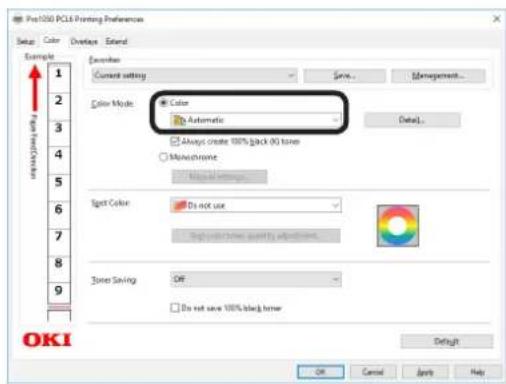 OKI Pro1050 - 2 3 4 - 1