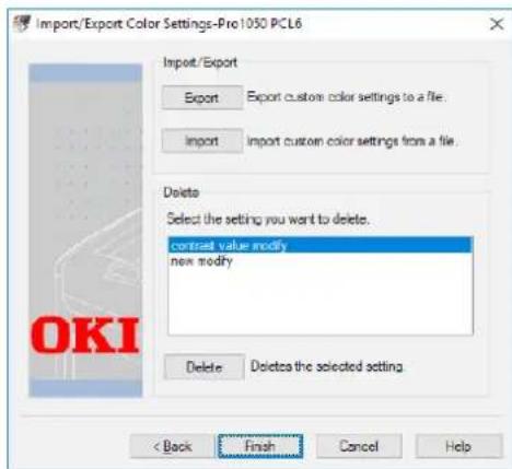 OKI Pro1050 - 启动颜色校正实用程序。 - 3
