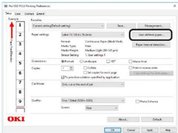 OKI Pro1050 - 传感器校准 - 2