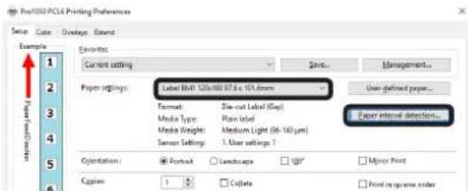 OKI Pro1050 - 从打印机驱动程序执行时 - 2