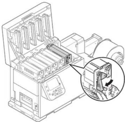 OKI Pro1050 - 仅使用指定打印墨粉盒进行打印（抬起） - 3