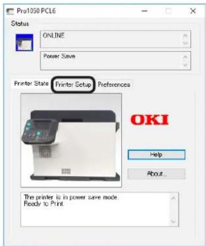 OKI Pro1050 - 切换打印机 - 1