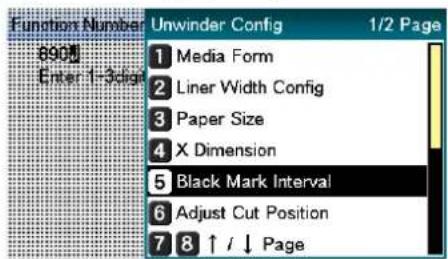 OKI Pro1050 - 校准黑色标记传感器 - 7