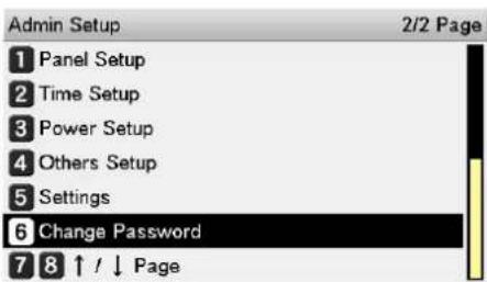 OKI Pro1050 - 更改管理员密码 - 4