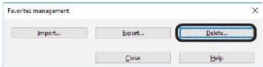 OKI Pro1050 - 删除已保存设置 - 2