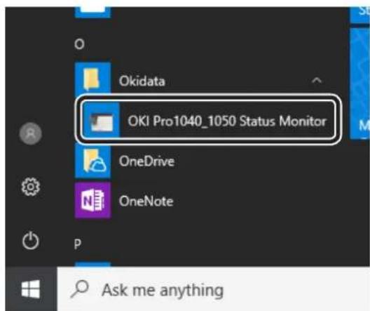 OKI Pro1050 - 启动 - 1