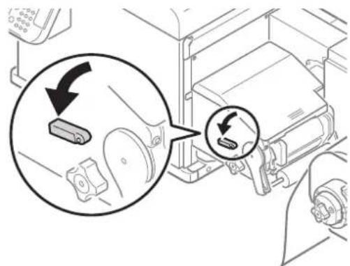 OKI Pro1050 - 退绕装置 - 1