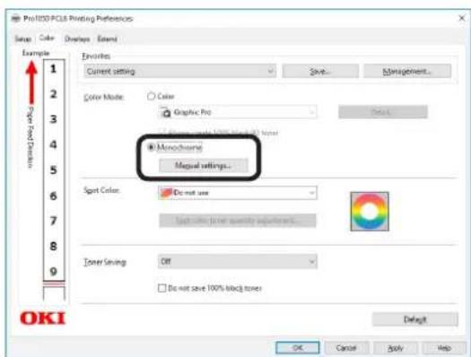 OKI Pro1050 - WindowsPCL打印机驱动程序 - 1