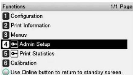 OKI Pro1050 - 按滚动按钮或 - 2
