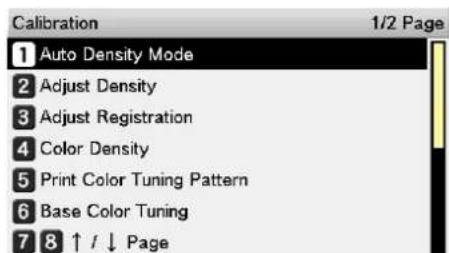 OKI Pro1050 - 配置自动浓度和渐变调整的设置 - 3