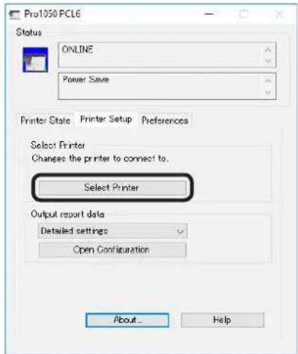 OKI Pro1050 - 切换打印机 - 2