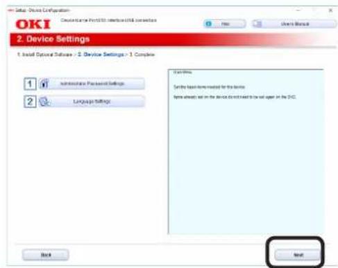 OKI Pro1050 - 安装实用程序 - 7