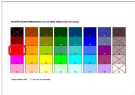 OKI Pro1050 - 点击[打印调色板（Print Palette）]。 - 4