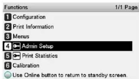 OKI Pro1050 - 按滚动按钮或 - 2