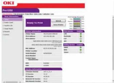 OKI Pro1050 - 项目列表 - 1