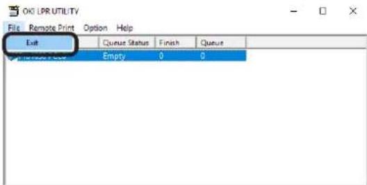 OKI Pro1050 - 卸载实用程序 - 1