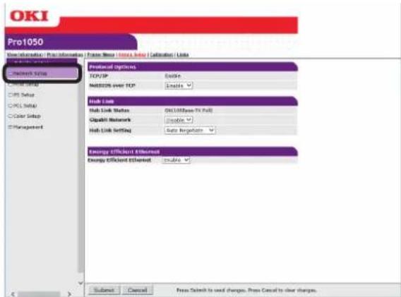 OKI Pro1050 - 若要配置邮件发送设置 - 2