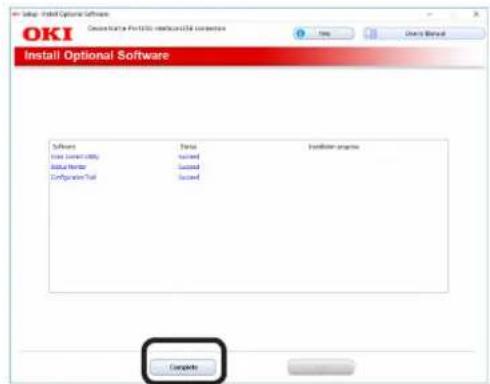 OKI Pro1050 - 安装实用程序 - 6