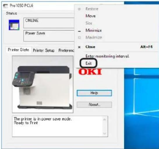 OKI Pro1050 - 退出 - 3