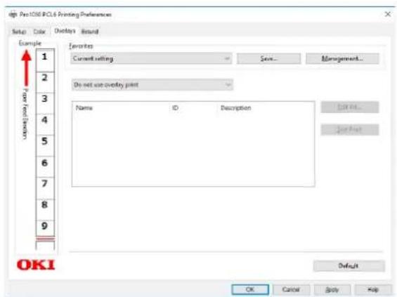 OKI Pro1050 - WindowsPCL打印机驱动程序的功能 - 4