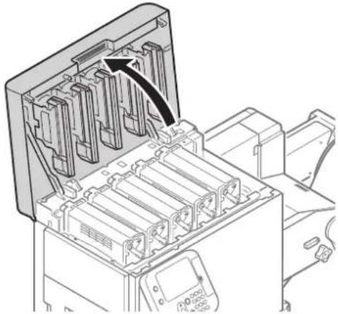 OKI Pro1050 - 仅使用指定打印墨粉盒进行打印（抬起） - 1