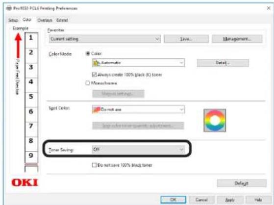 OKI Pro1050 - 2 3 4 - 1