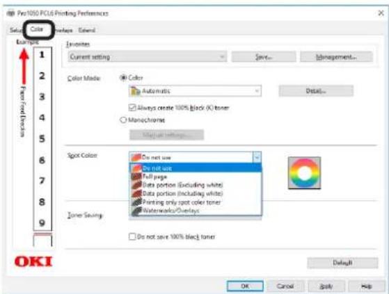 OKI Pro1050 - WindowsPCL打印机驱动程序 - 1