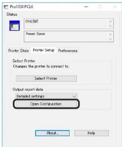 OKI Pro1050 - 以 CSV 文件的形式获取信息报告 - 3
