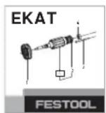 FESTOOL LEX 3 1255 - Gevaar voor letsel - 2