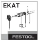 FESTOOL LEX 3 1255 - Risk of injury - 2