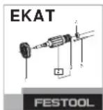 FESTOOL LEX 3 1255 - Risiko for kvæstelser - 2