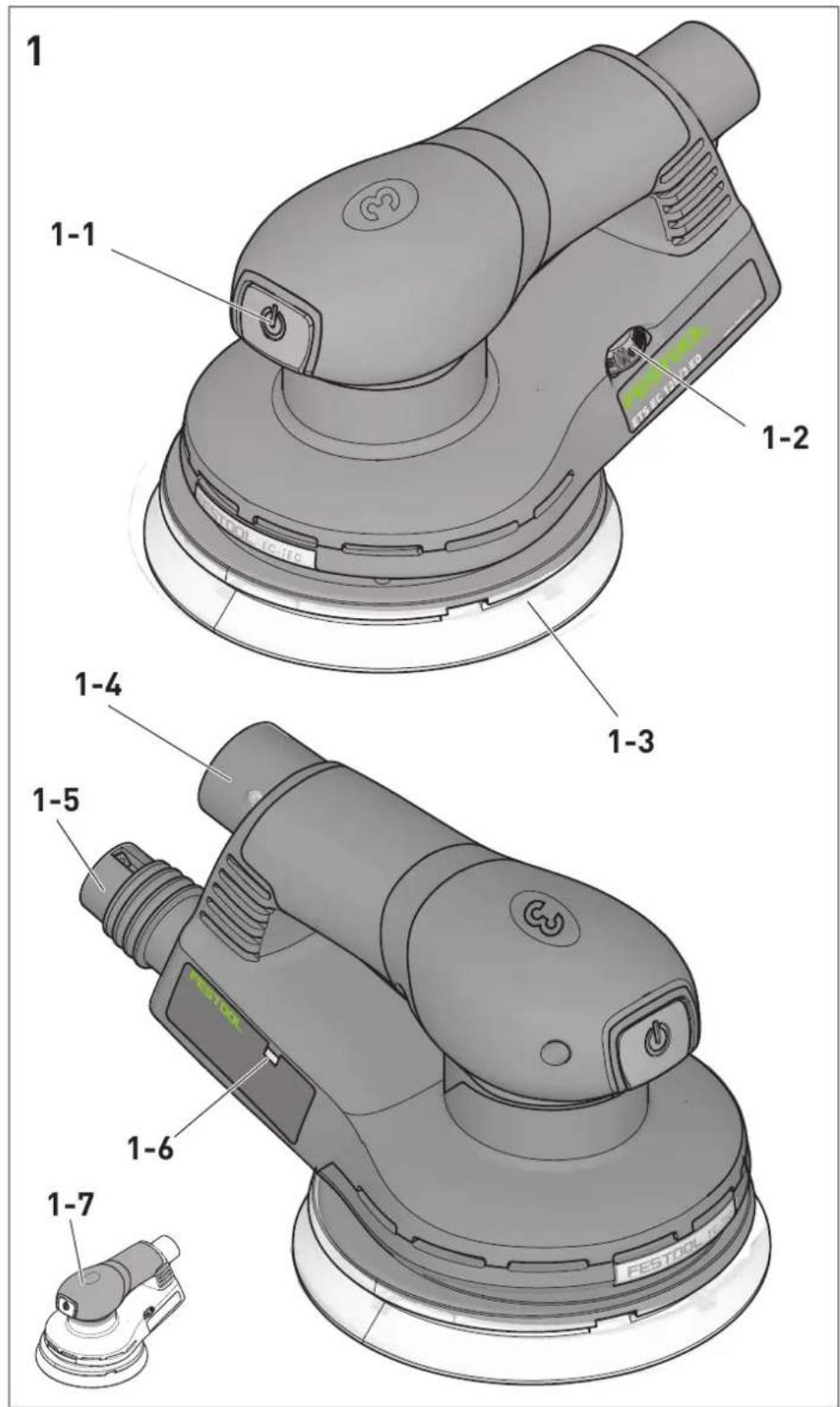 FESTOOL ETS EC 1253 EQPlus - 2