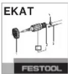 FESTOOL TDC 184 IBasic - Risiko for kvæstelser, elektrisk stød - 2