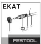 FESTOOL TDC 184 IBasic - Peligro de lesiones y electrocución - 2