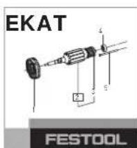 FESTOOL DWC 182500 Basic - Gevaar voor letsel, elektrische schokken - 2