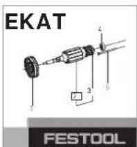 FESTOOL DWC 182500 Basic - Pericolo di lesioni, scossa elettrica - 2