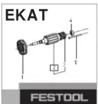 FESTOOL DWC 182500 Basic - Loukkaantumisvaara, sahköiskuvaara - 2