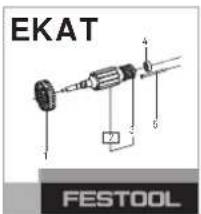FESTOOL DWC 182500 Basic - Risk for personskador, elstotar - 2