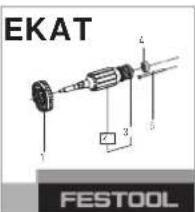 FESTOOL DWC 182500 Basic - Risques de blessures, décharge électrique - 2