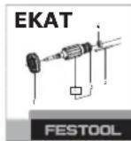 FESTOOL LEX 3 1507 - Gevaar voor letsel - 2
