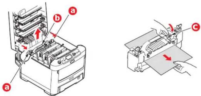 OKI ES3032a4n - CODES D'ERREUR DU DÉTECTEUR DE PAPIER - 8