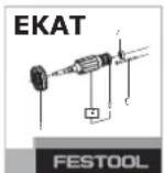 FESTOOL LEX 3 1505 - Verletzungsgefahr - 2