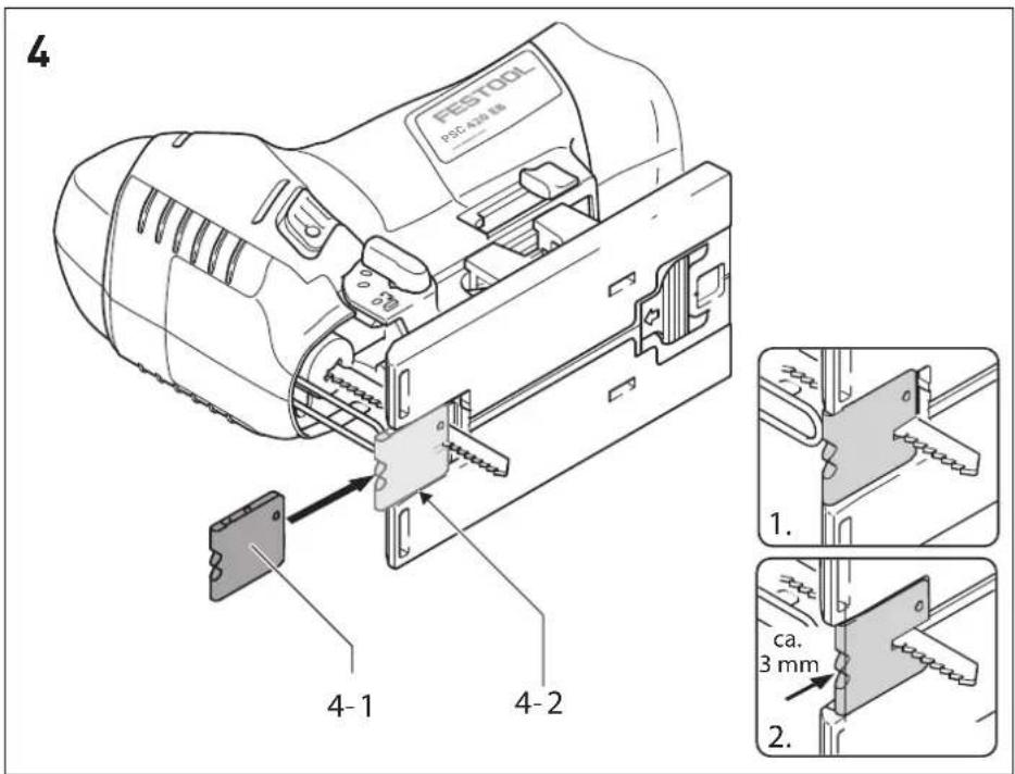 FESTOOL CARVEX PSC 420 Li 18 - 6