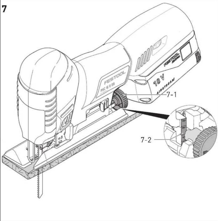 FESTOOL CARVEX PSC 420 Li 18 - 9
