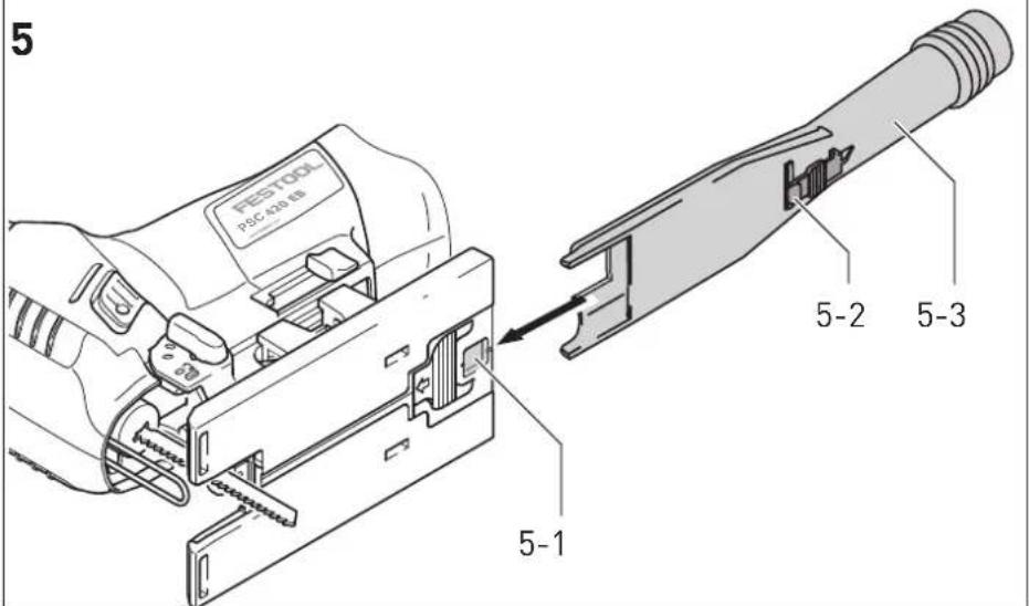 FESTOOL CARVEX PSC 420 Li 18 - 7