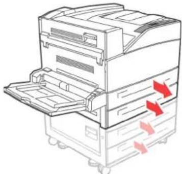 OKI ES9130 - CHARGEMENT DES BACS DE 1 A 4 - 1