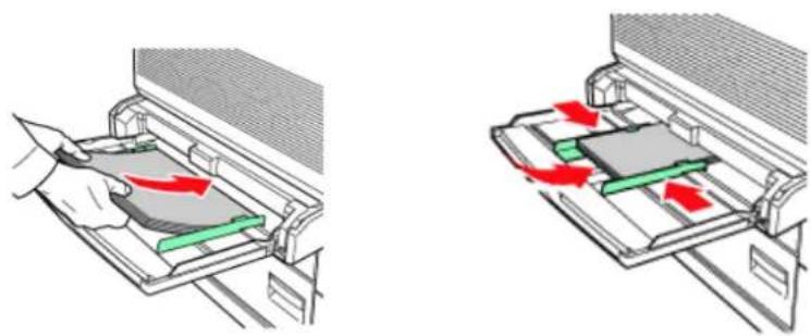 OKI ES9130 - CHARGEMENT ET IMPRESSION SUR DES CARTES POSTALES - 1