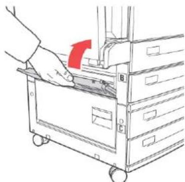 OKI ES9130 - INTÉRIEUR DU CAPOT B: - 4